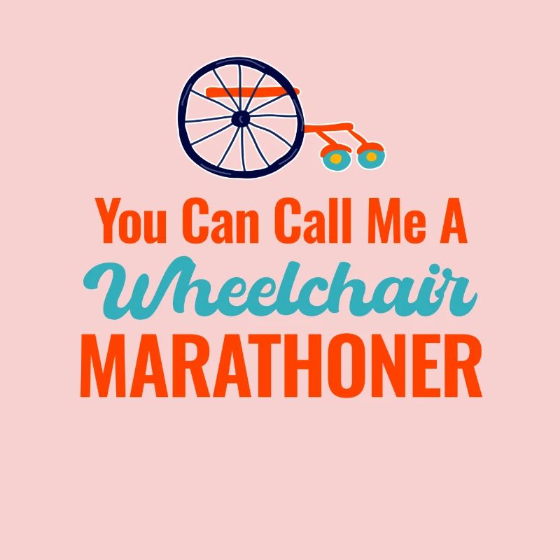 Man Kann Mich Einen Rollstuhl-marathonläufer Mit