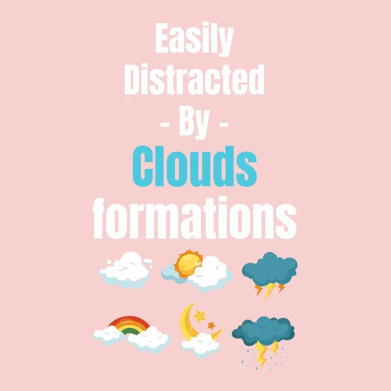 Facilement distrait par des formations nuageuses plus amusantes