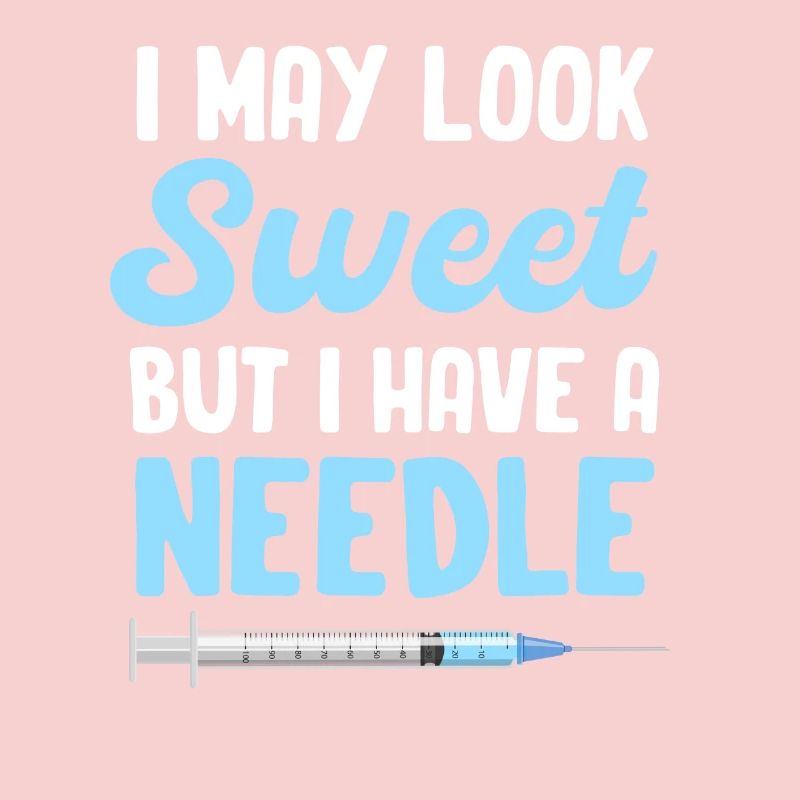 I may look cute, but I've got a needle