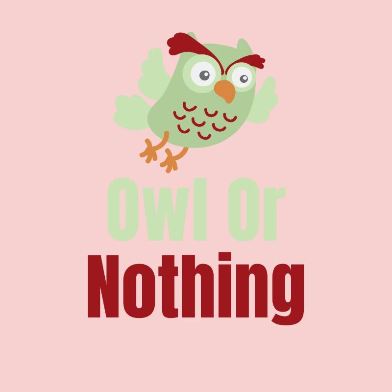 Eule Oder Nichts Wortspiele Halloween-kostüm