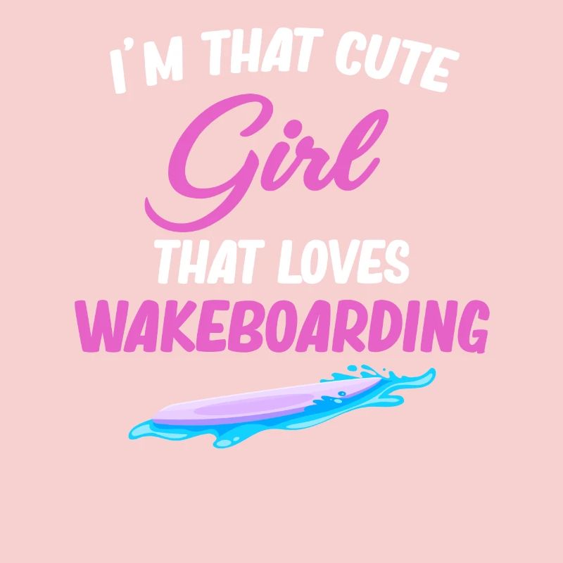 Ich Bin Das Süße Mädchen, Das Wakeboarden,