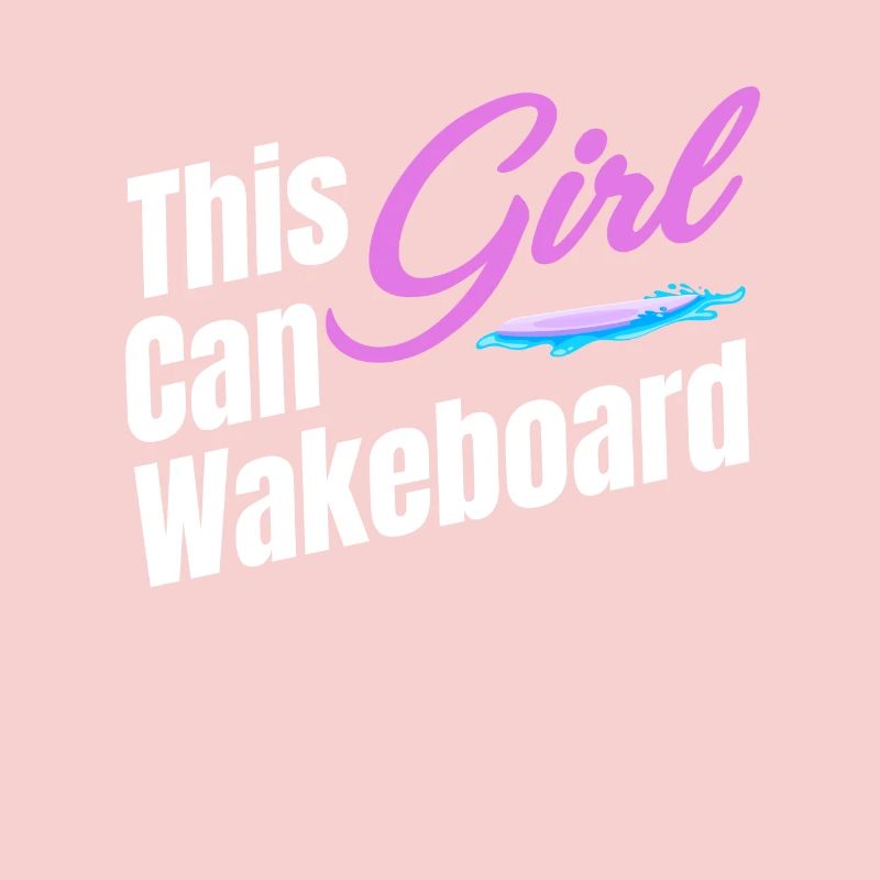 Dieses Mädchen Kann Wakeboarden, Bootfahren,