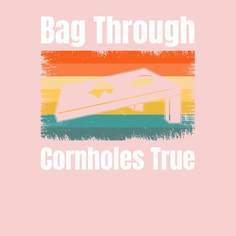 Bag Through Cornholes True Boardgame Tailgating