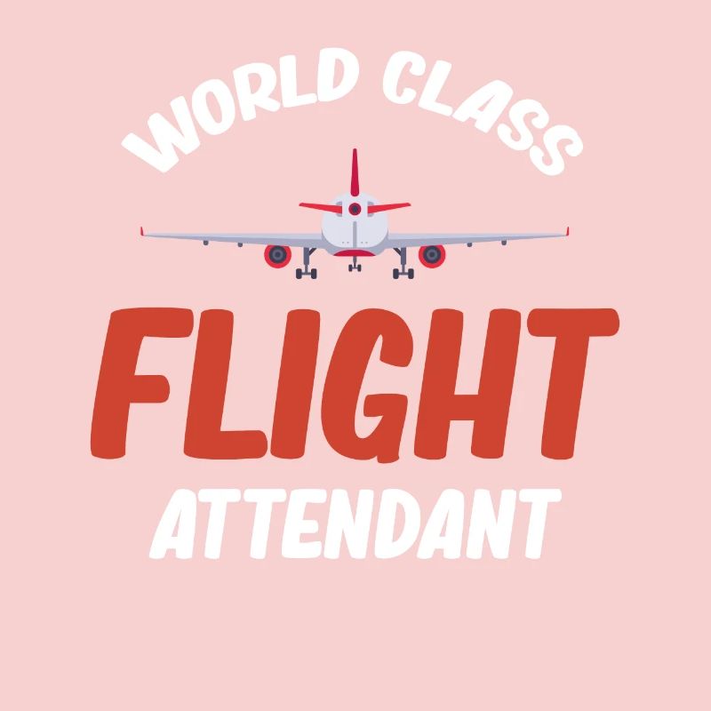 World-class flight attendant, flight attendant for