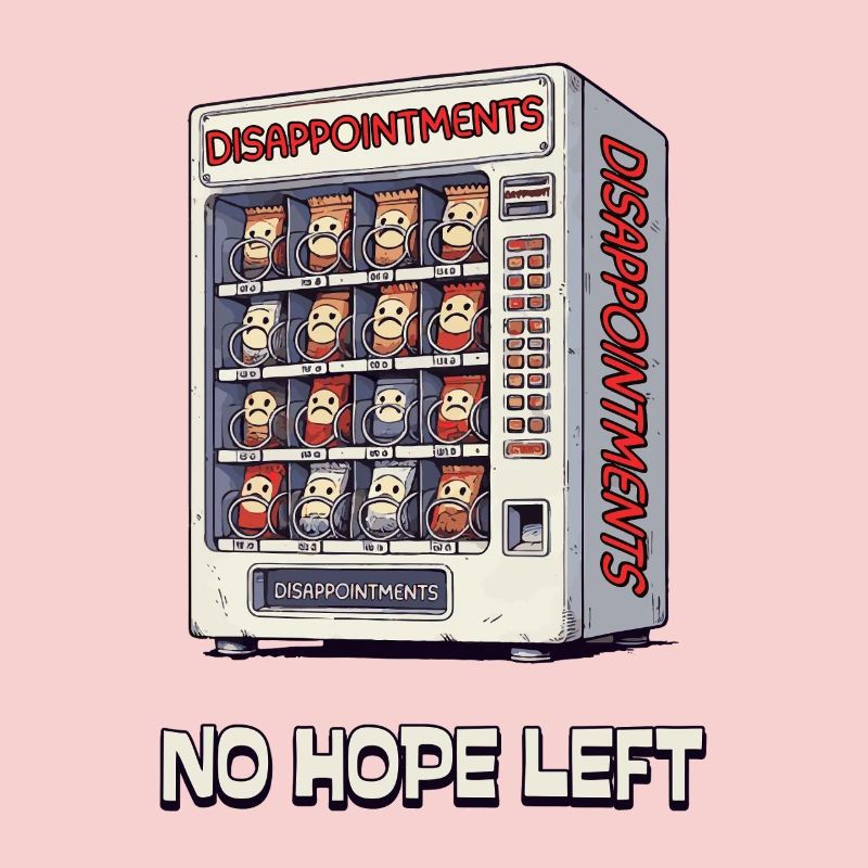 Plus d’espoir – Que des déceptions dans la machine