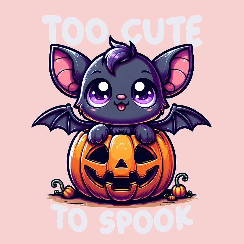 Cute bat Halloween