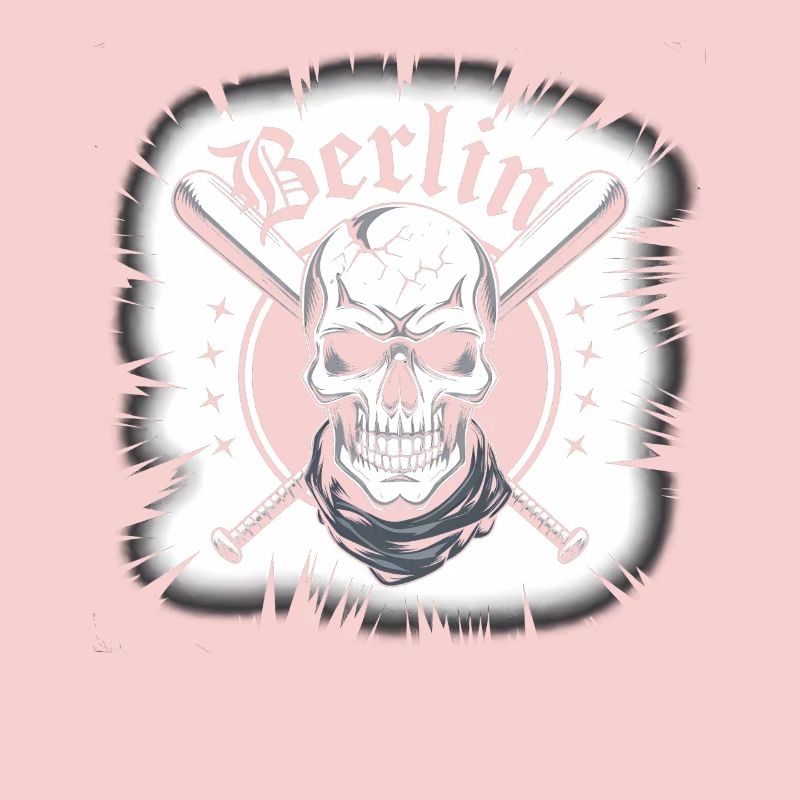 Conception d’épées croisées crâne de Berlin
