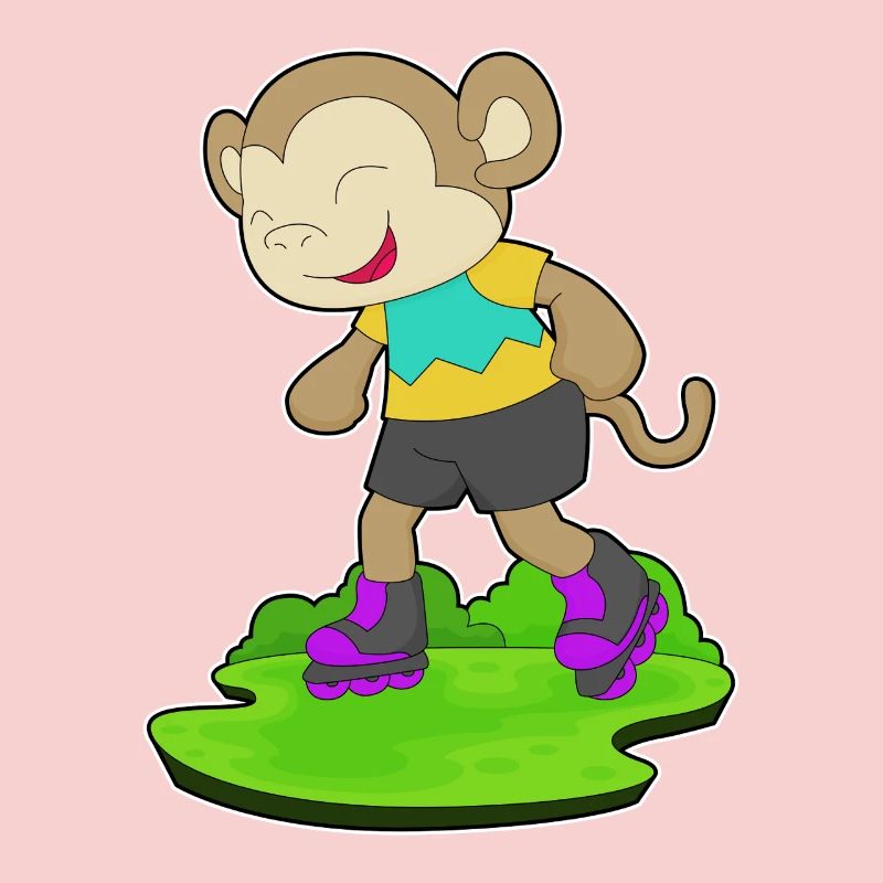 Affe Inline skating Inline skates Sport