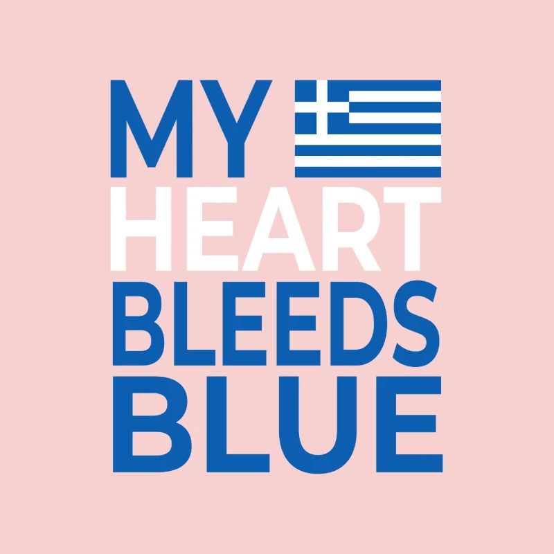 Mon cœur saigne bleu Grèce