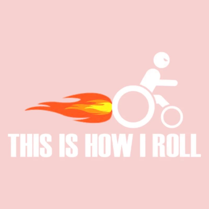 Rollstuhl Behinderung - Rollstuhlfahrer T-Shirt