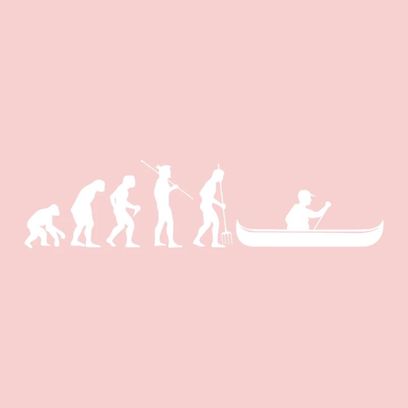 Evolution Canoe Canoe Canoeing - Gift Idea