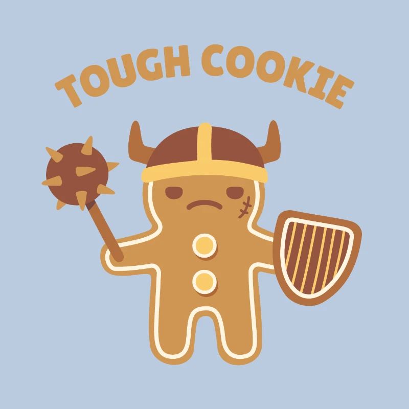 Guerrier Gingerbread Man Tough Cookie