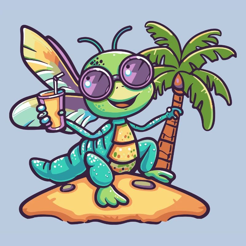 Libellule vacances d’été