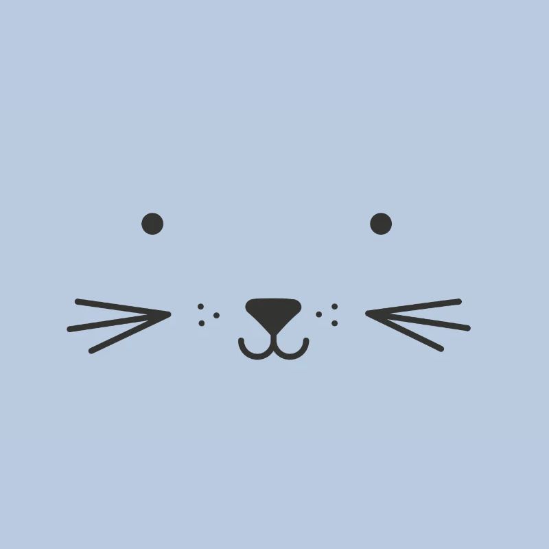 Visage de chat doux