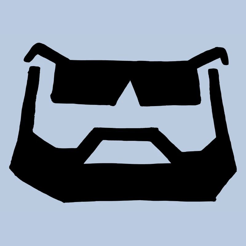 lunettes de barbe