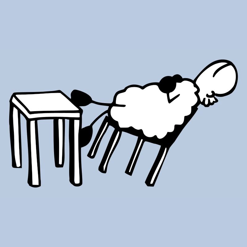 Sleeping sheep