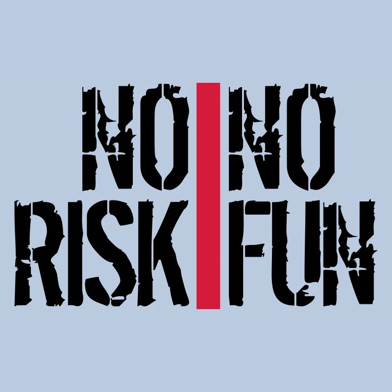 bars stripes spontaneous font no risk no fun spr