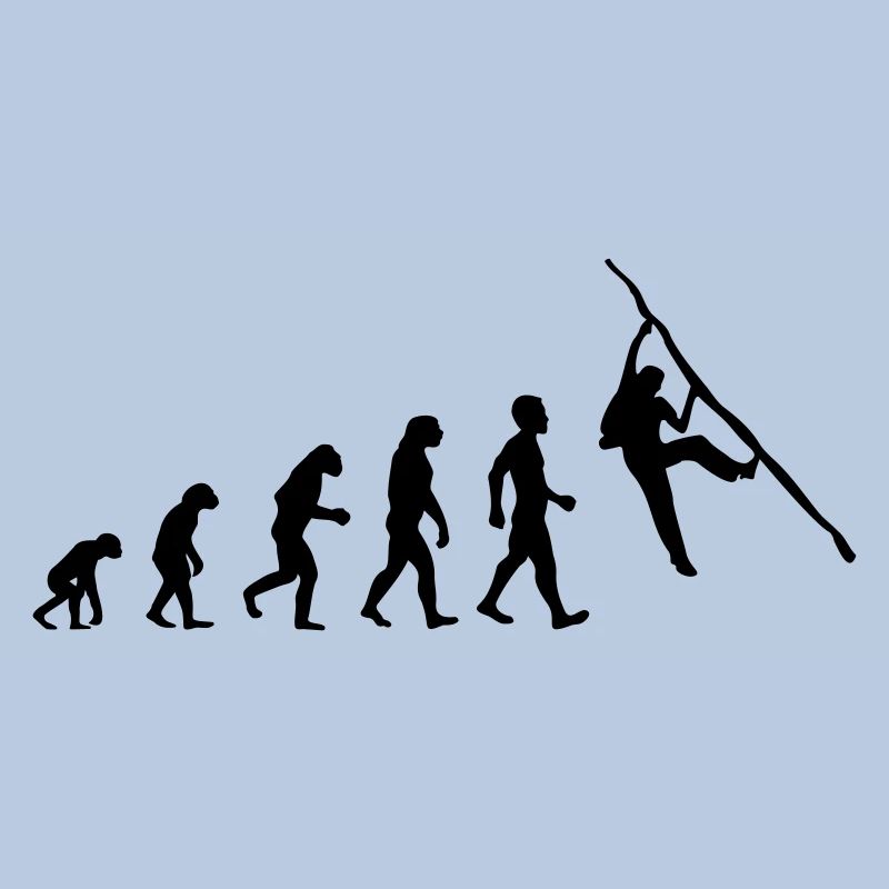 evolution climbing bouldern