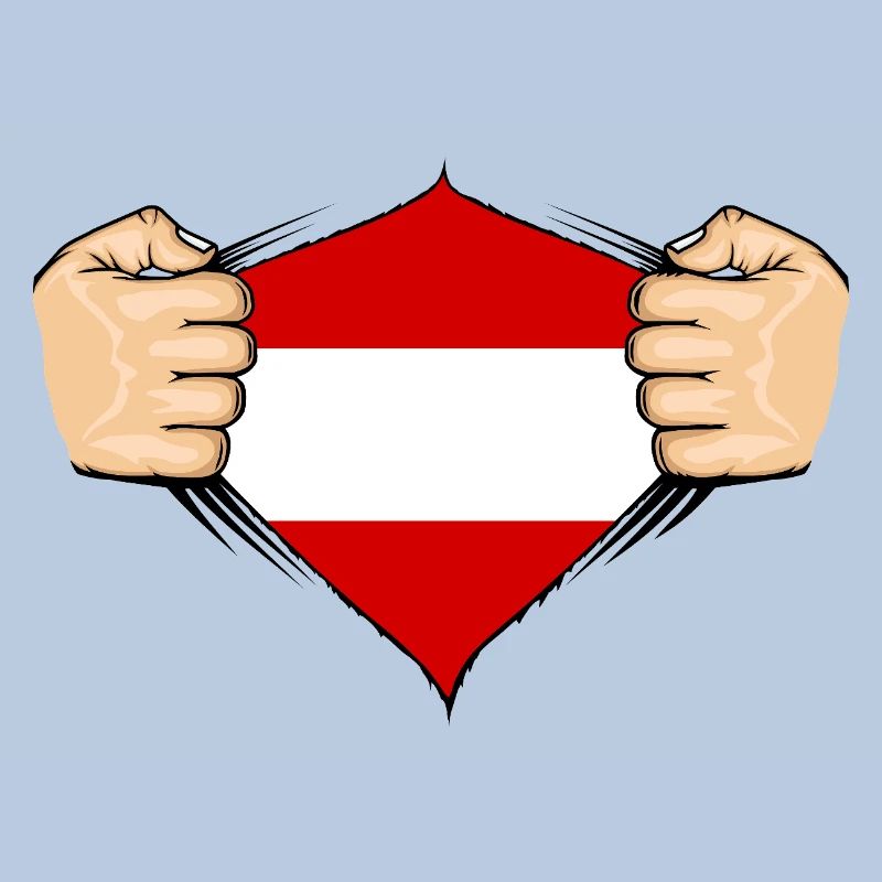 Conception du drapeau de l’Autriche