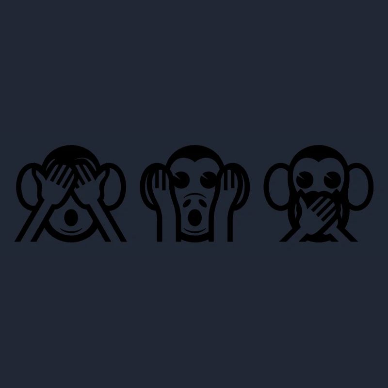 3 Wise Monkey