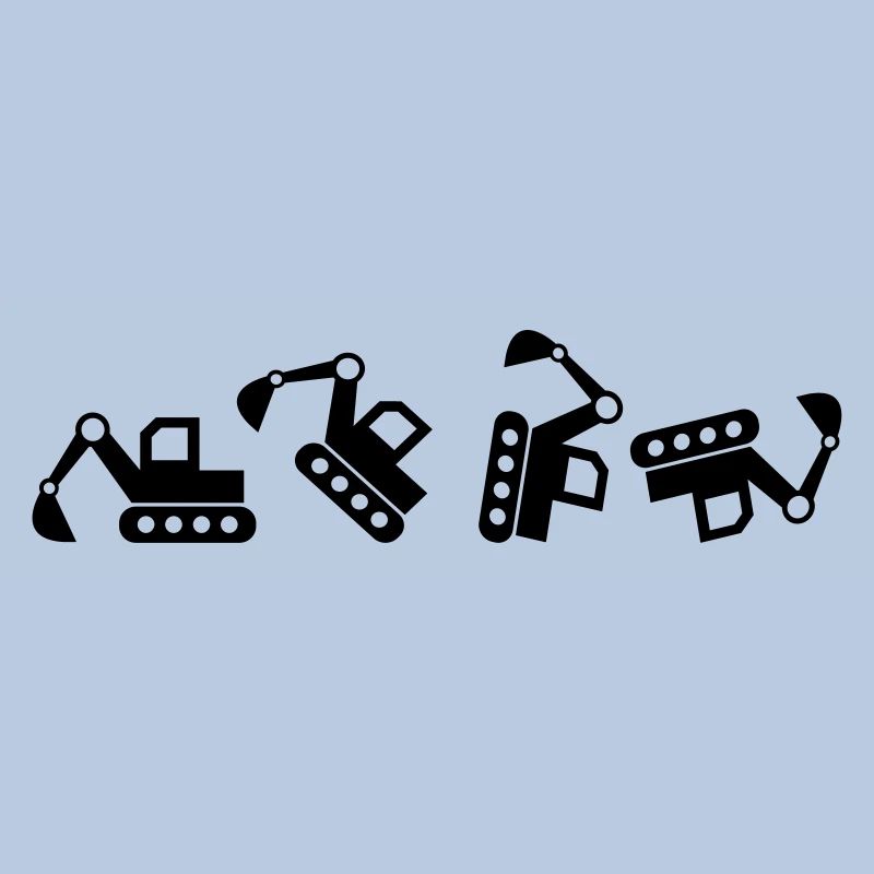 Excavator excavator operator dredging construction worker gift