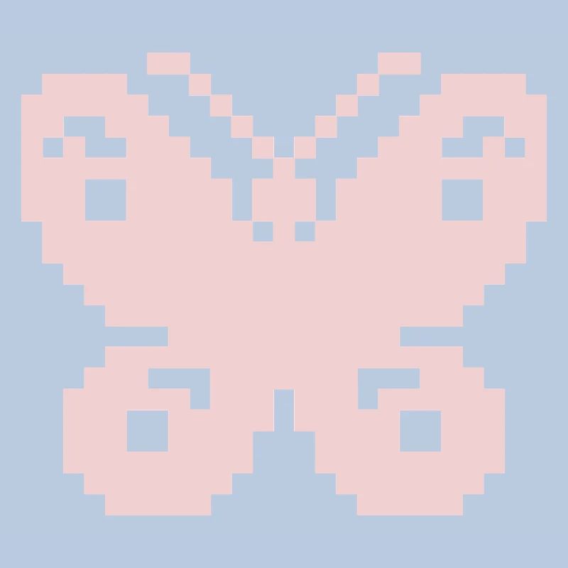 Papillon Pixel Rose