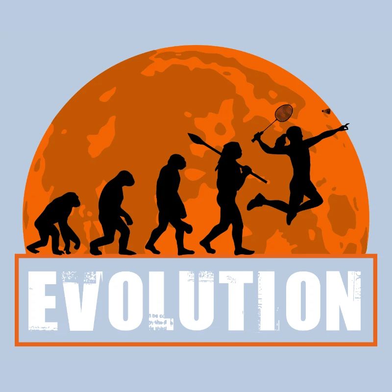 Badminton Evolution Player Smash Schläger Sportkunst
