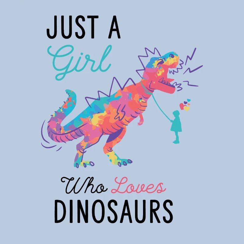 Nur ein Mädchen, das Dinosaurier liebt Dinosaurier Geschenkidee