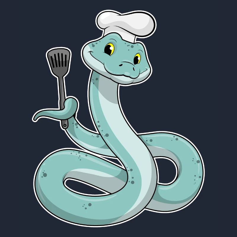 Queue as a chef with a chef's hat