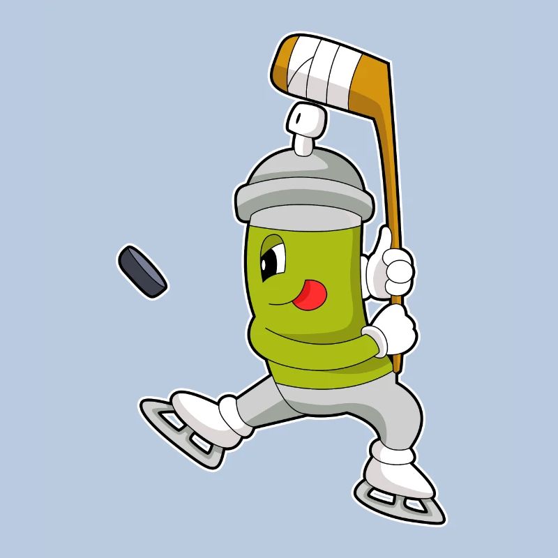 Eisspray Eishockey Eishockeyschläger
