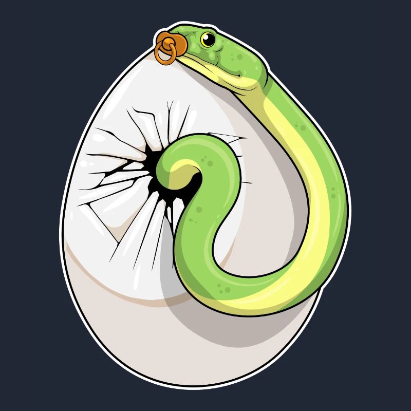 Snake Egg Pacifier