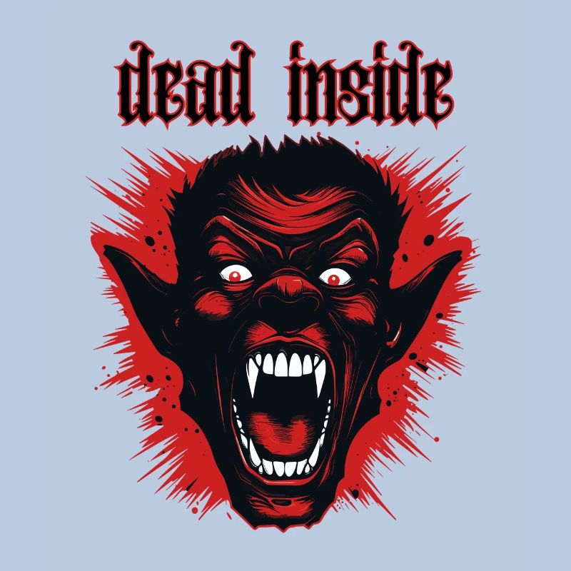 A humanlike Demon head, Dead Inside