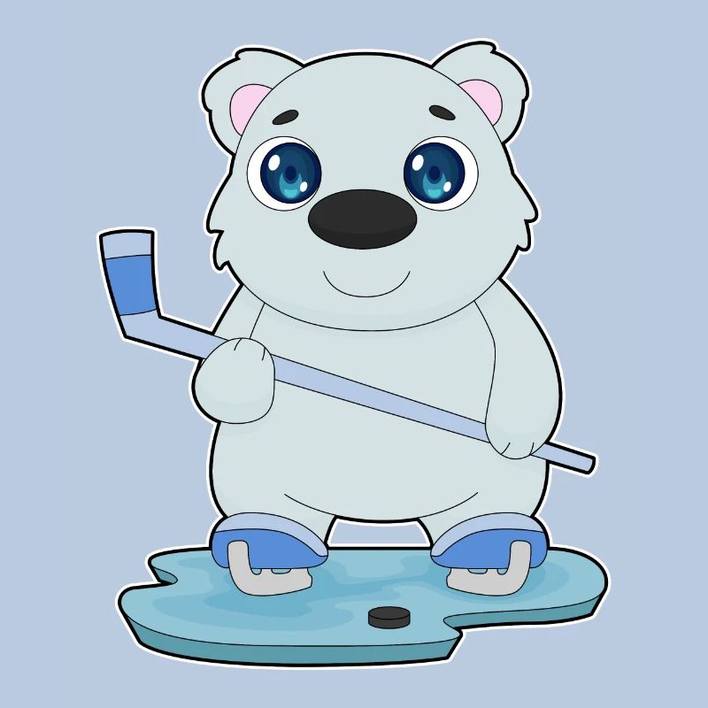 Eisbär Eishockey Eishockeyschläger