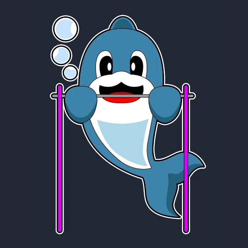 Dolphin Bodybuilder Pull-ups