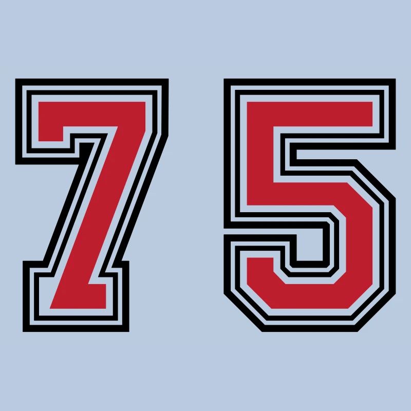 75 Symbole numérique