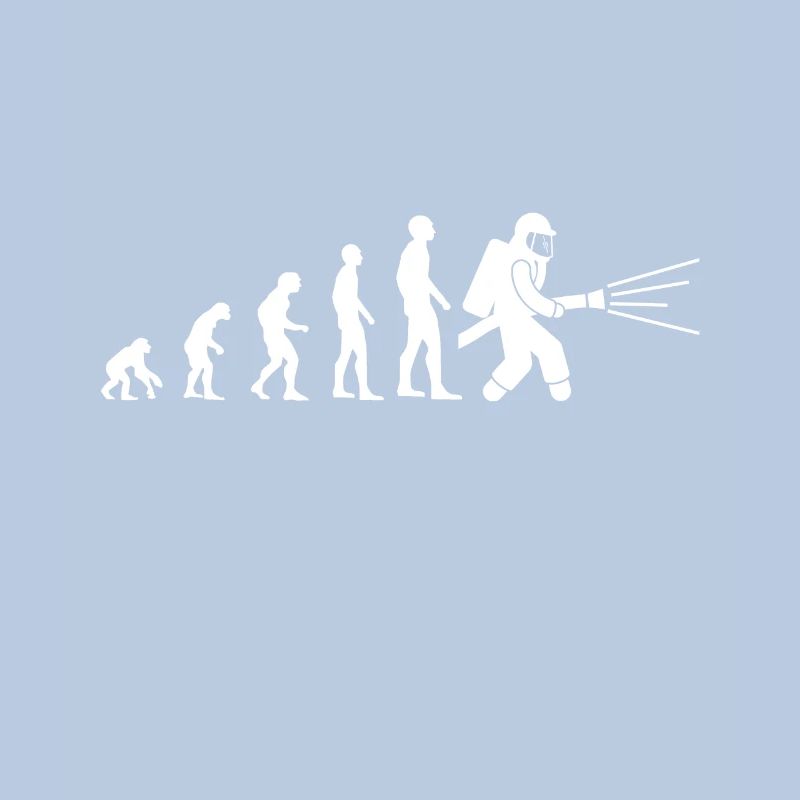 t shirt evolution firefighter humor firefighters gift