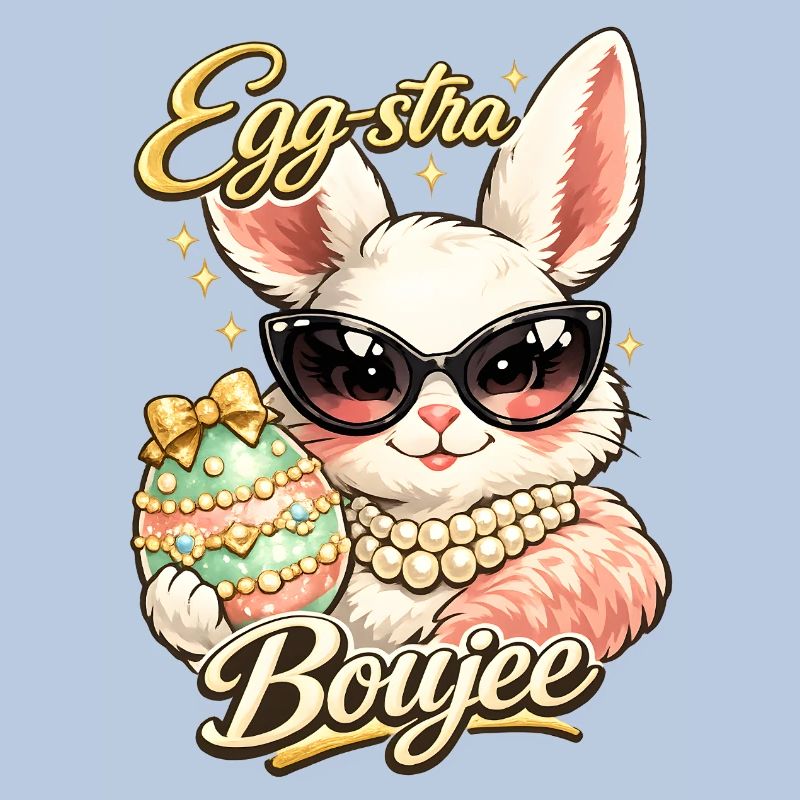 Eggstra Boujee Easter Bunny Easter