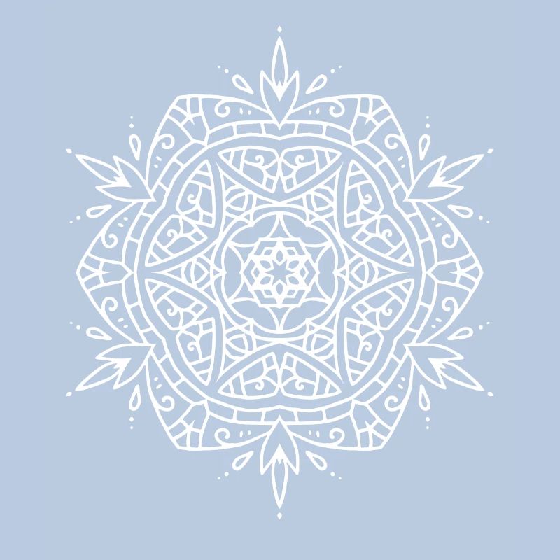 mandala fleuri