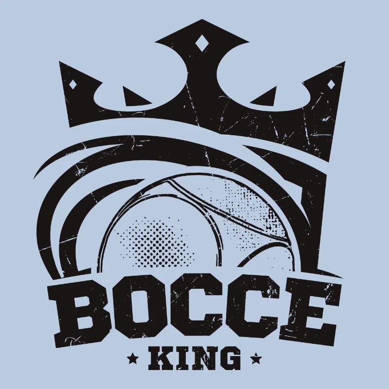 Bocce King Spruch Bocce Ball mit Jack Bocci Game