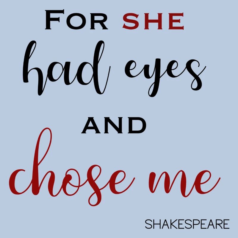 Phrase de Shakespeare