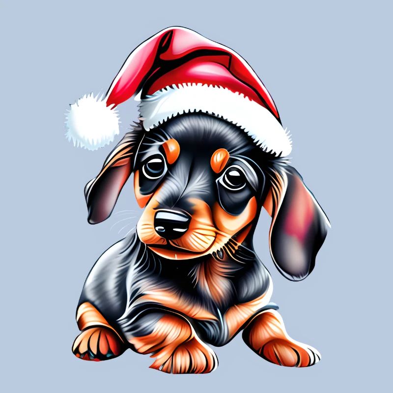 Teckel chiot Noël Teckel chien de Noël