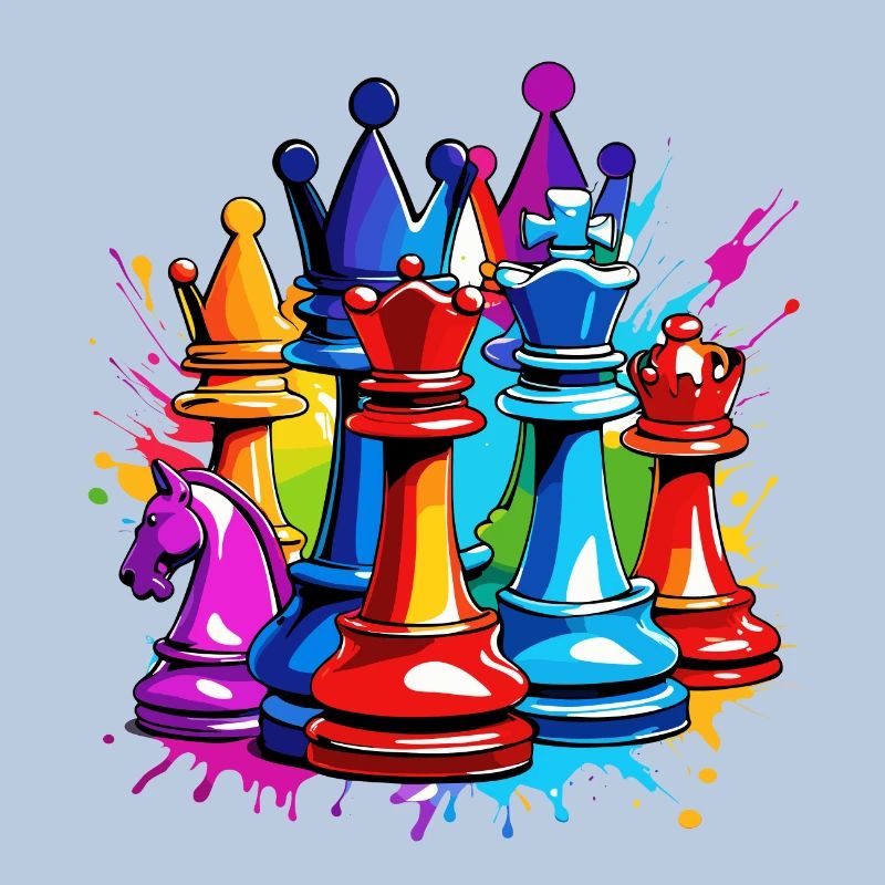 Chess / Pieces / Strategy / Brain Teaser / Nerd