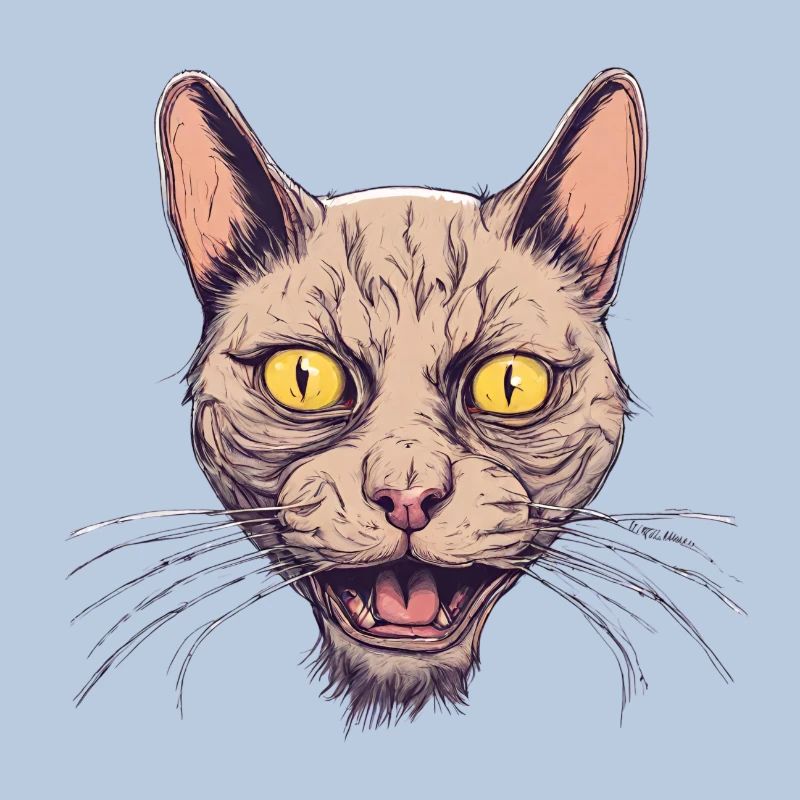 Gesicht Katze