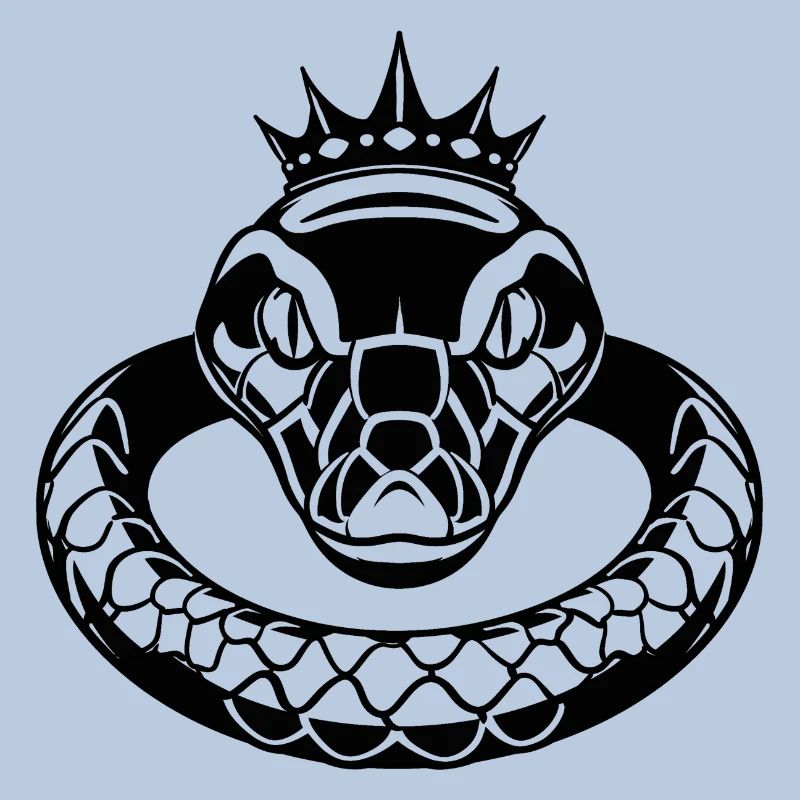 Eleganz der königlichen Python