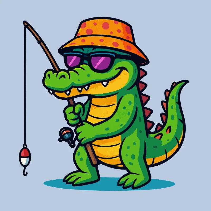 Pêche au crocodile