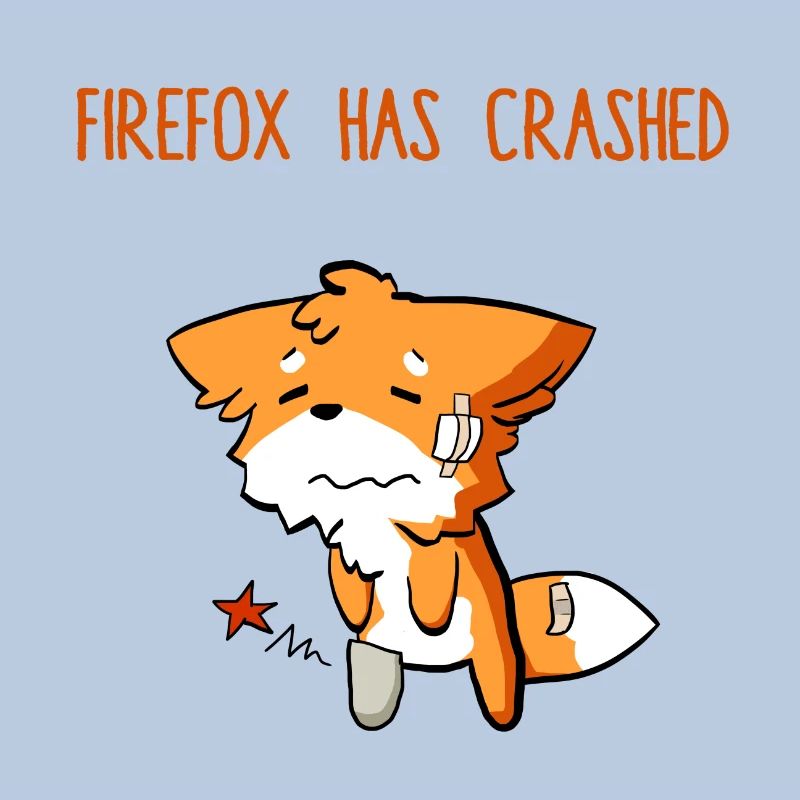 Firefox has crashed