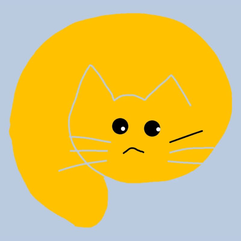 Chat jaune