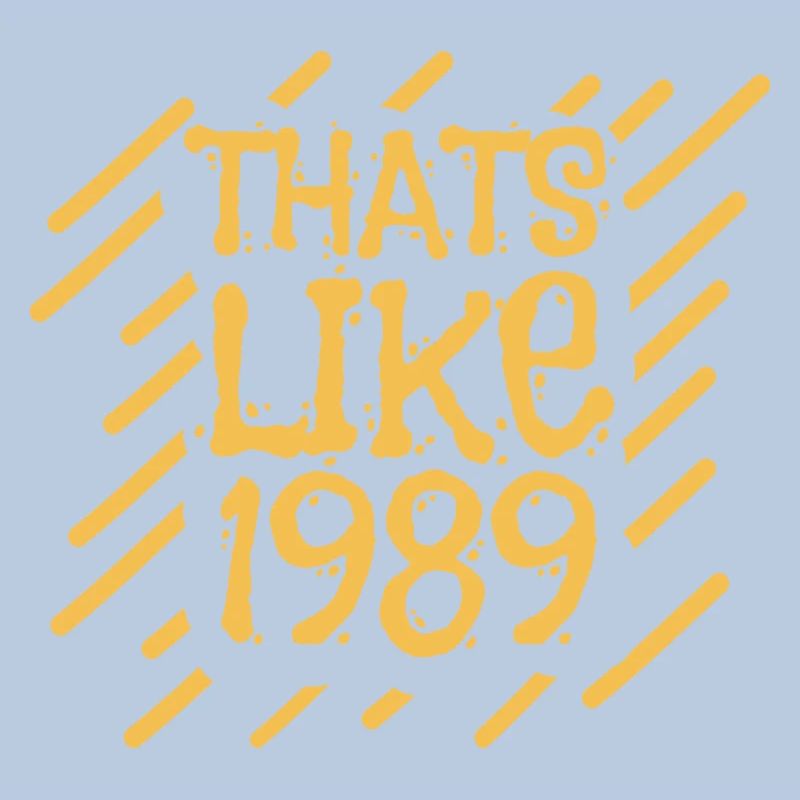 C'est comme 1989