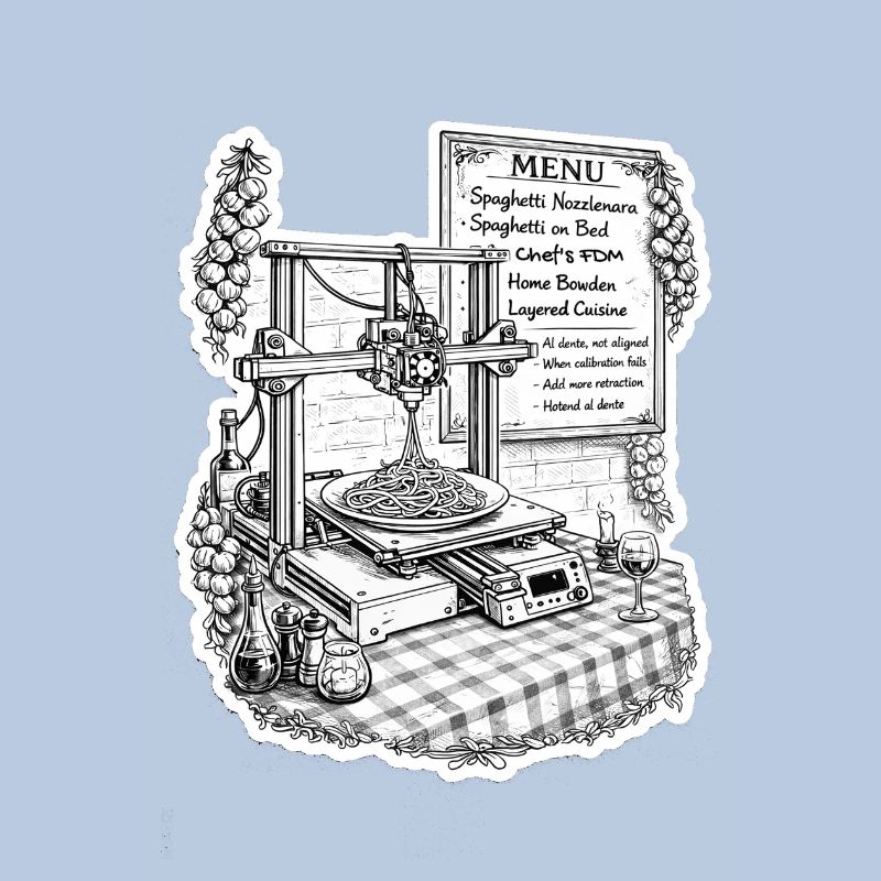 Spaghetti 3D Printer