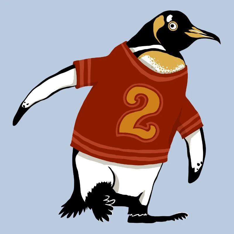 Pinguin mit Hemd 2